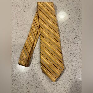 Pronto Uomo Men’s Tie Standard Adult Size Yellow NWOT